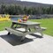 Highwood Usa Rectangle Hometown Picnic Table, Eucalyptus, 6 ft L, 30 in H Overall AD-TBL-HI02-EUC - alternate 2